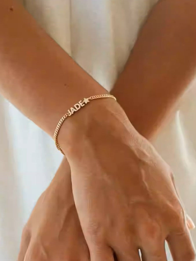 Custom bracelet - full of diamonds