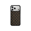 Brown Mini Letter iPhone Case Position 1